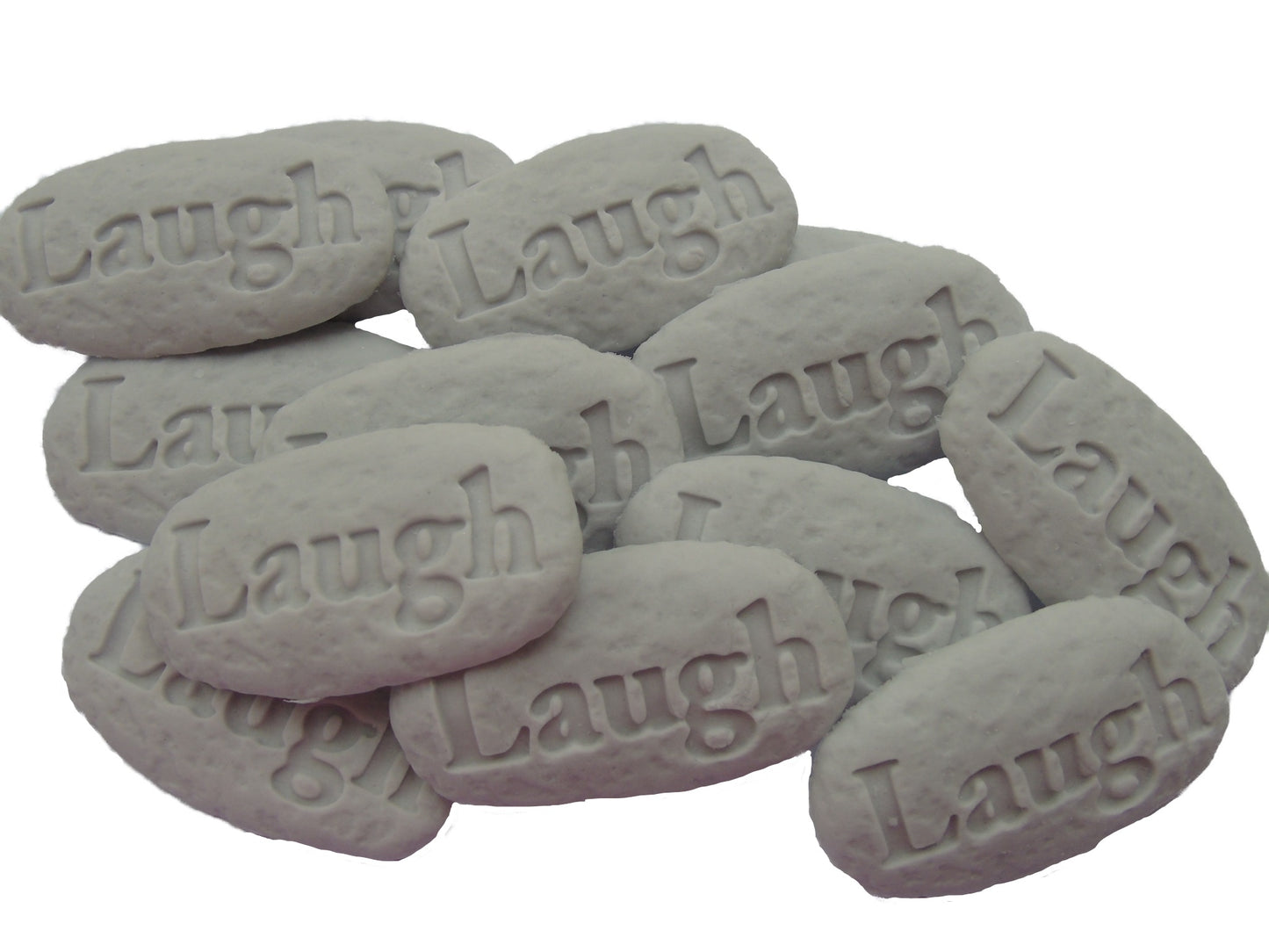 Pebbles signs,  Laugh, Edible Decorations