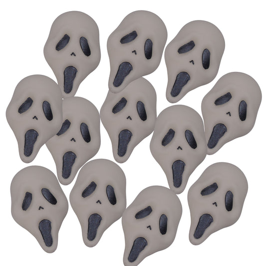 12 Scream Edible Cupcake Toppers Cake Decorations