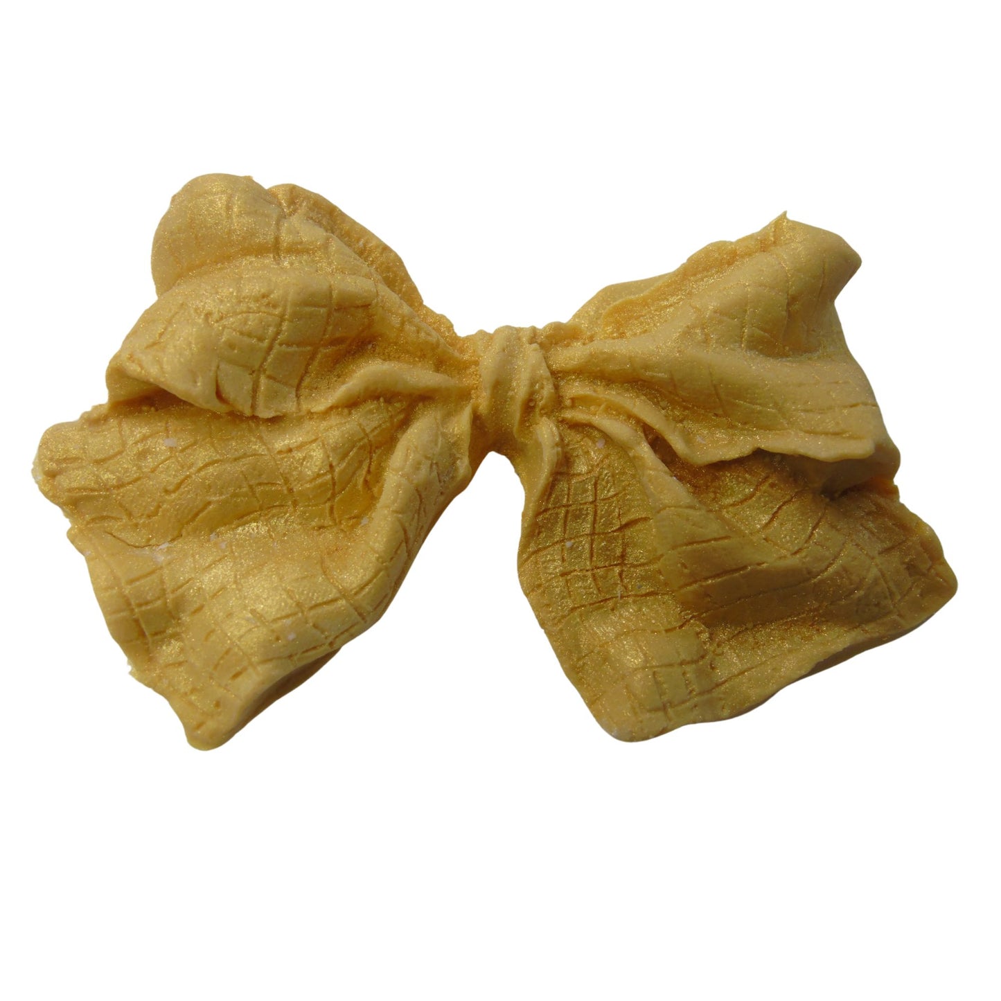 Very Large Gold Glittered Bow cake topper decorations