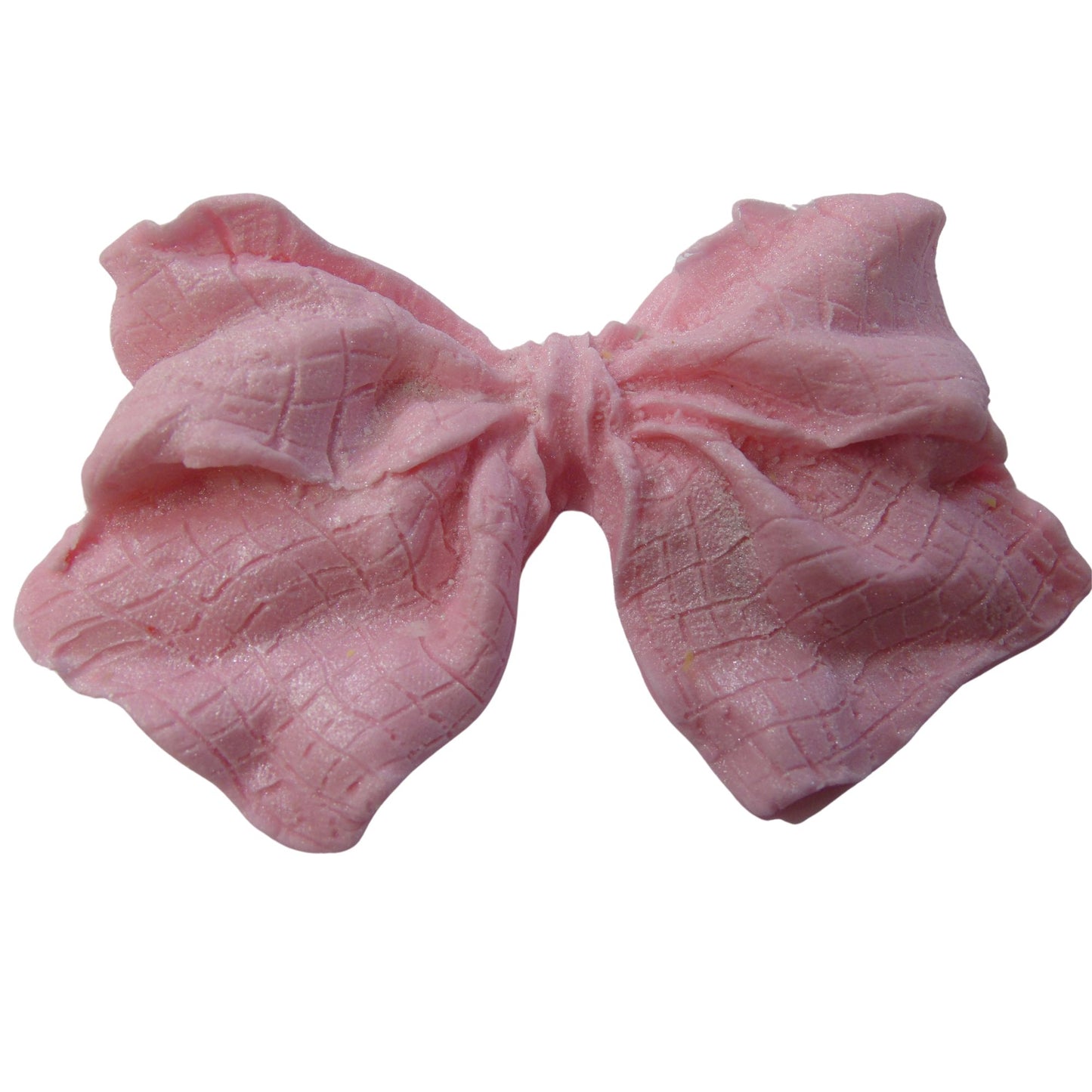 Very Large Pink Glittered Bow cake topper decorations