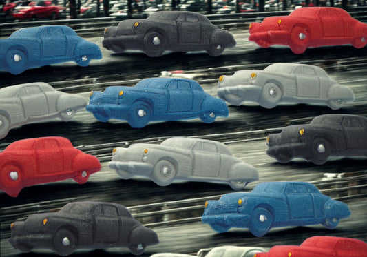 12 Mixed Novelty Vintage Cars Edible Cake Cupcake Toppers
