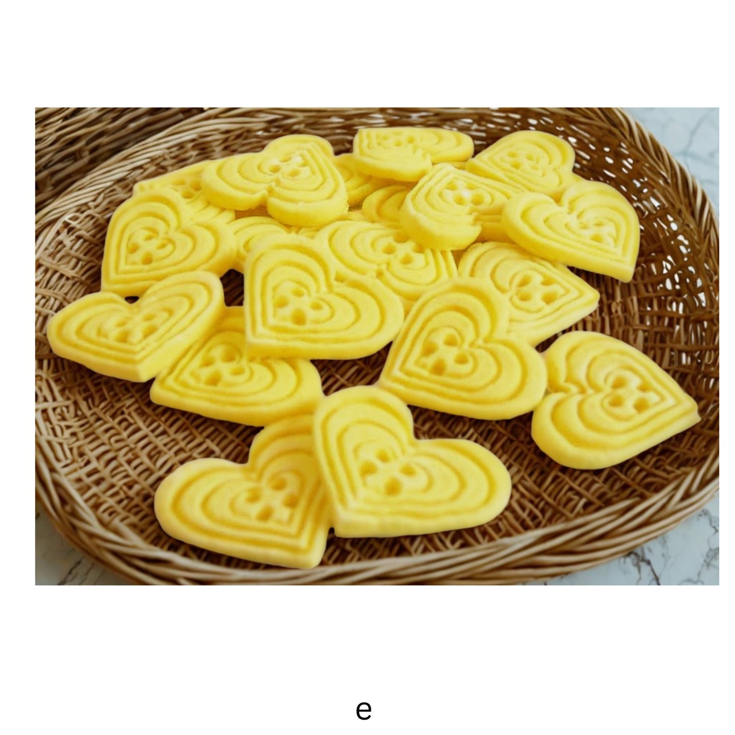 18 Edible Coloured Heart Shaped Buttons Cupcake Cake Toppers