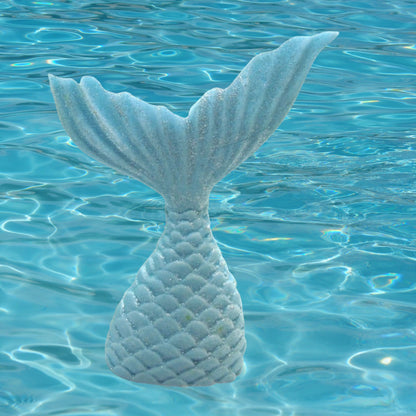 A Single Mermaid Tail Vegan Birthday Edible Cupcake Toppers