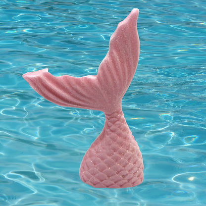 A Single Mermaid Tail Vegan Birthday Edible Cupcake Toppers
