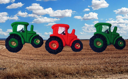 6 Tractors Edible Cupcake Party Celebration Decorations
